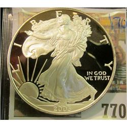 2005 PROOF AMERICAN SILVER EAGLE