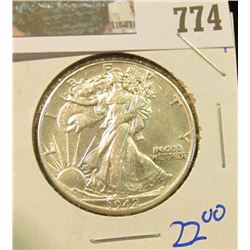 1942 WALKING LIBERTY HALF DOLLAR
