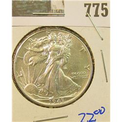 1943 WALKING LIBERTY HALF DOLLAR