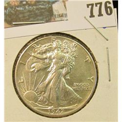 1942 WALKING LIBERTY HALF DOLLAR