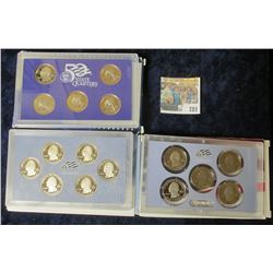 2008 PROOF STATE QUARTERS, 2009 DISTRICT OF COLUMBIA/ UNITED STATES TERRITORIES, & 2010 AMERICA THE 