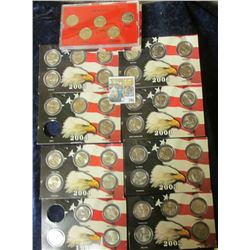 2000 DENVER STATE QUARTER MINT SET & 1999- 2008 STATE QUARTER COINS SETS