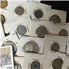 Image 3 : (40) CARDED FOREIGN COIN LOT FROM AROUND THE WORLD