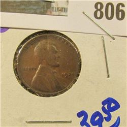 1924-D SEMI KEY DATE WHEAT CENT