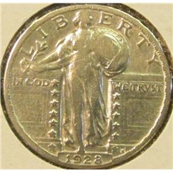 1928 Standing LIBERTY QUARTER