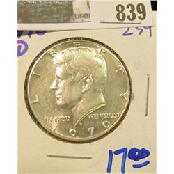 1970-D KEY DATE KENNEDY HALF DOLLAR