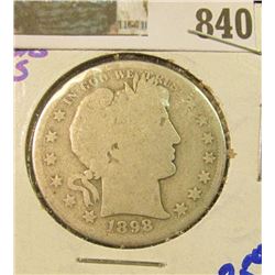 1898-S BARBER HALF DOLLAR