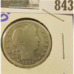 1899-O BARBER QUARTER