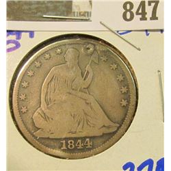 1844-O SEATED HALF DOLLAR