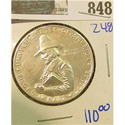 1920 PILGRIM TERCENTARY SILVER COMMEMORATIVE HALF DOLLAR