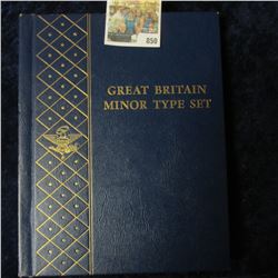 GREAT BRITAIN MINOR TYPE SET INCLUDES FARTHINGS DATING BACK TO 1901, 1900 HALF PENNY VALUED AT $22, 