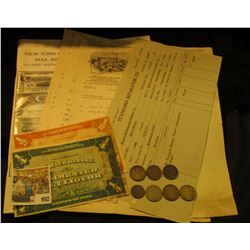 982 _ Standard Separator Co. Invoice dated 7/28/13; (3) Invoices from 1905-06 "White-Manufacturing C