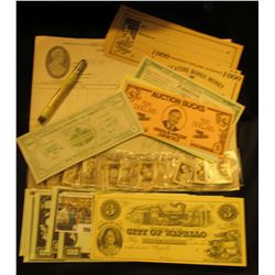 996 _ 1930 Invoice "The John Deere Plow Co. St. Louis, Mo."; advertsing pencil "West Point Veterinar