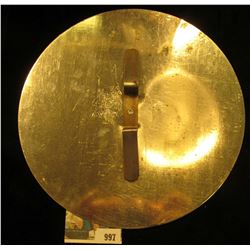 997 _ 1928 License Plate Attachment "Hoover-Al Smith" Rare, Doc valued this at $85.00.