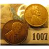 Image 1 : 1007 _ Pair of 1930 P Lincoln Cents, both Brown Almost Uncirculated.