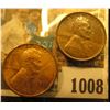 Image 1 : 1008 _ Pair of 1931 P Lincoln Cents, both Brown Uncirculated.