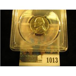 1013 _ 1993 D Jefferson Nickel PCGS slabbed MS66FS.