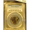 Image 1 : 1017 _ 1993 P Jefferson Nickel PCGS slabbed MS66FS.