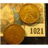 Image 1 : 1021 _ Pair of 1927 P Lincoln Cents, both Brown Almost Uncirculated.