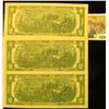 Image 2 : 1026 _ (3) Consecutive Serial Number Two Dollar Series 1976 Federal Reserve Notes, all Crisp Uncircu