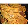Image 3 : 1033 _ Unsorted Box full of Old Foreign Currency, advertising notes, some facsimile notes, & possibl