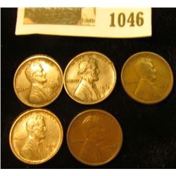 1046 _ (2) 1915 D VF, 15 S Fine, & (2) 16 S EF Lincoln Cents.