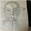 Image 1 : 1049 _ Original 14" x 24" Pencil Sketching of "Roy C. Lawrence" dated 1923. One of the original Lawr
