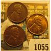 Image 3 : 1055 _ 1913D VF, 40 S Unc, & 1941 P Unc Lincoln Cents.