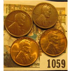 1059 _ (2) 1911 D VF, 39 S mostly Red BU, & 40 P Red BU Lincoln Cents.