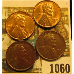 1060 _ (2) 1911 D VF, 39 P mostly Red BU, & 39 D Red BU Lincoln Cents.