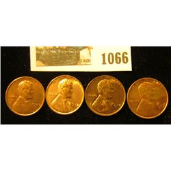 1066 _ 1936 S, 38P, S, & 39 D Uncirculated Lincoln Cents.