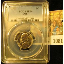 1081 _ 1965 P Jefferson Nickel PCGS slabbed SP66 SMS.