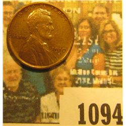 1094 _ 1910 S Lincoln Cent, Very Fine.