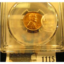 1115 _ 1941 S Lincoln Cent, PCGS slabbed MS65RD