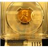 Image 1 : 1115 _ 1941 S Lincoln Cent, PCGS slabbed MS65RD