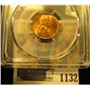 Image 1 : 1132 _ 1944 P Lincoln Cent, PCGS slabbed MS65RD