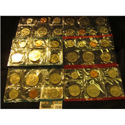 1150 _ 1979, 80, & 81 United States P & D Mint Sets, all in original cellophane, most in original en