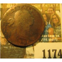 1174 _ 1796 U.S. Large Cent, very scarce date.