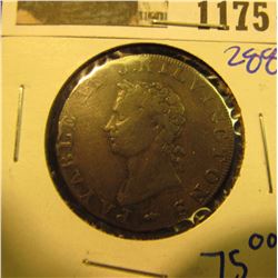 1175 _ 1795 Middlesex/Brunswick Half Penny Token.