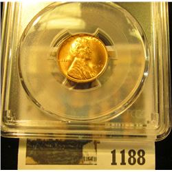 1188 _ 1937 P Lincoln Cent, PCGS slabbed MS65RD