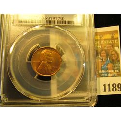 1189 _ 1937 D Lincoln Cent, PCGS slabbed MS63RD