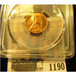 1190 _ 1937 D Lincoln Cent, PCGS slabbed MS64RD