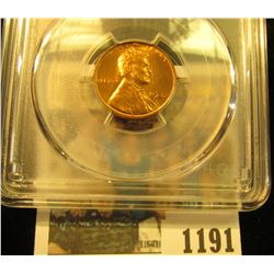 1191 _ 1937 S Lincoln Cent, PCGS slabbed MS65RD