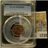 Image 1 : 1238 _ 1947 S Lincoln Cent, PCGS slabbed MS65RD.