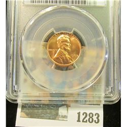 1283 _ 1963 P Lincoln Cent, PCGS slabbed MS65RD.