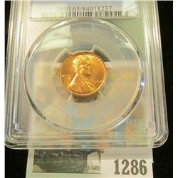1286 _ 1964 P Lincoln Cent, PCGS slabbed MS65RD.