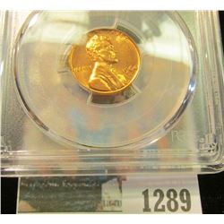 1289 _ 1964 D Lincoln Cent, PCGS slabbed MS65RD.