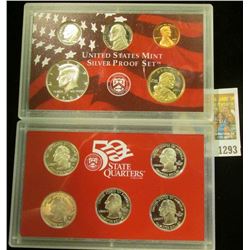 1293 _ 2002 S U.S. Silver Proof Set. Original as issued.