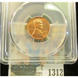 1312 _ 1954 P Lincoln Cent, PCGS slabbed MS65RD.
