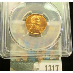 1317 _ 1954 S Lincoln Cent, PCGS slabbed MS65RD.